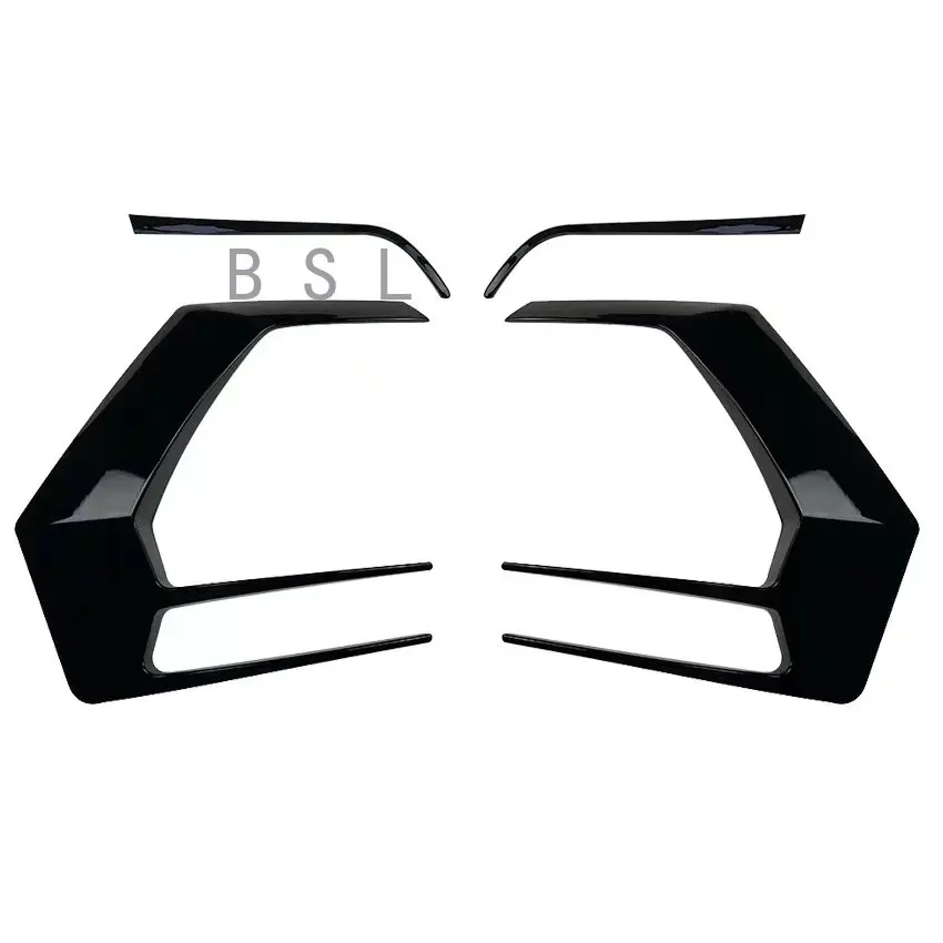 

ABS Black Rear Tail Light Lamp Cover Trim Frame For VW Golf 7 GTI Mk7 2012-2015 Car Lamp Lighting Decor Stickers Strip Mouldings