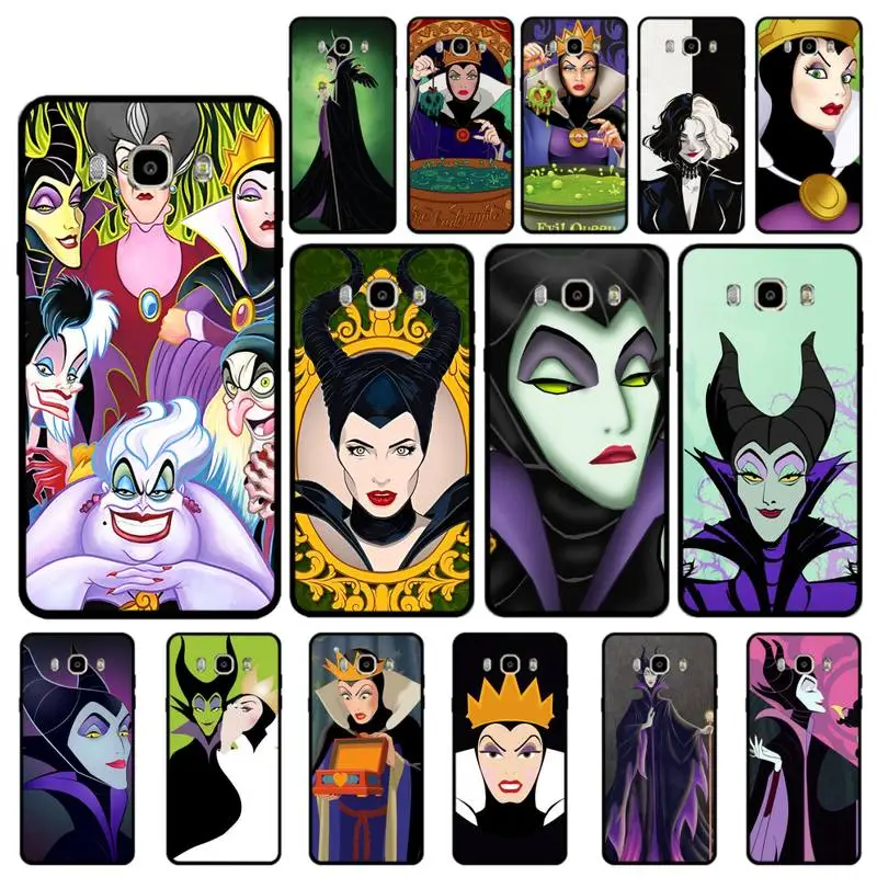 

Disney villain queen Phone Case for Samsung J 4 5 6 7 8 prime plus 2018 2017 2016 J7 core