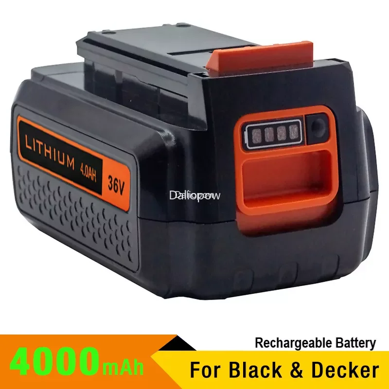 

Replacement For Black&Decker 36v/40V 4000mAh Li-ion Power Tool Battery LBXR36 BL2036 LST300 LBX2040 BL1536 LST220 Cordless T