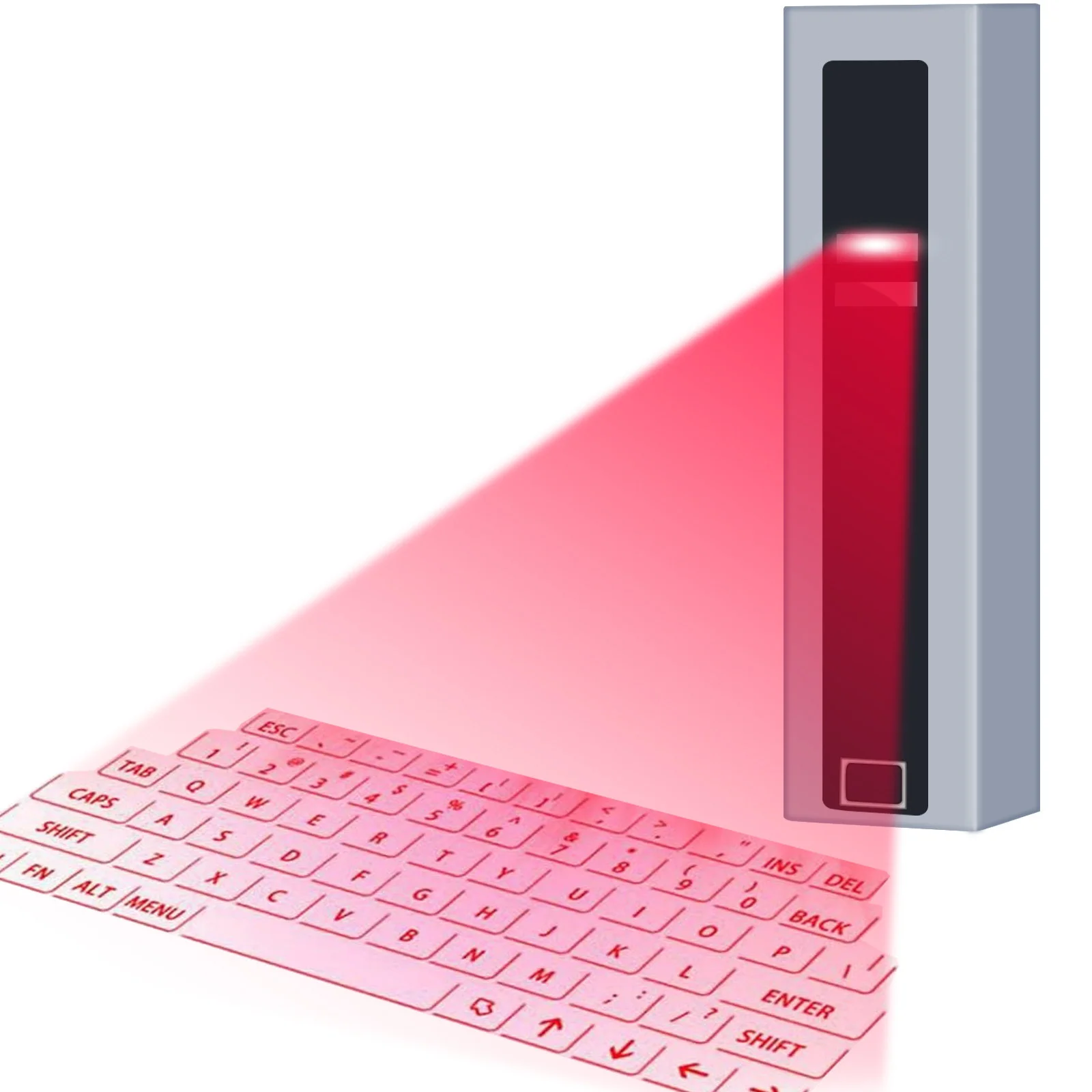 

Bluetooth Laser Keyboard Wireless Virtual Projection Portable Gaming Keyboard for Android Smart Phone Tablet PC Notebook Genuine