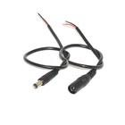 1 комплект 5,5x2,1 Штекерный или гнездовой кабель постоянного тока, соединитель провода для светодиодной ленты 3528 5050 для самостоятельной сборки