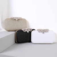 new rhinestone clutch dress bridal wallet evening clutch bag diagonal small square bag luxury designer simple chain handbag