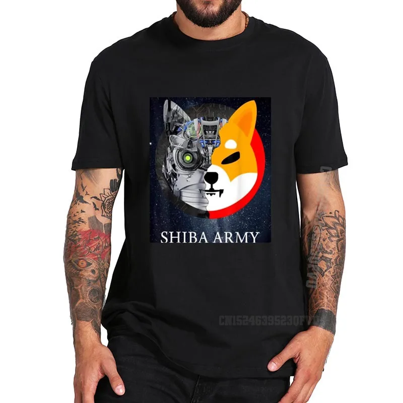 

Футболки Shibu Inu в стиле Шиба-армии, криптовалюты, мемы, футболки для мужчин и женщин, забавные Большие футболки, высокое качество, Япония, аним...