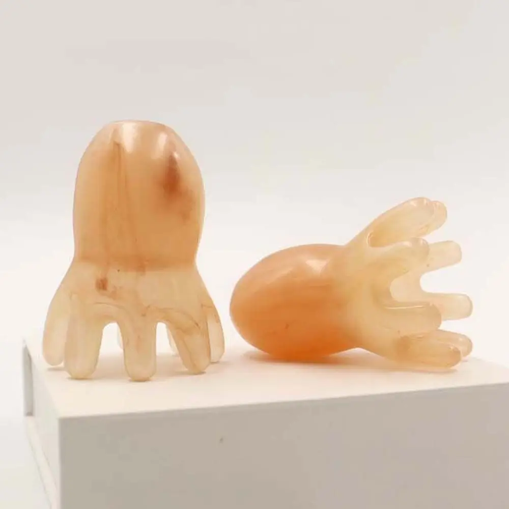 Инструмент для ухода за волосами из смолы терапевтическая массажная расческа