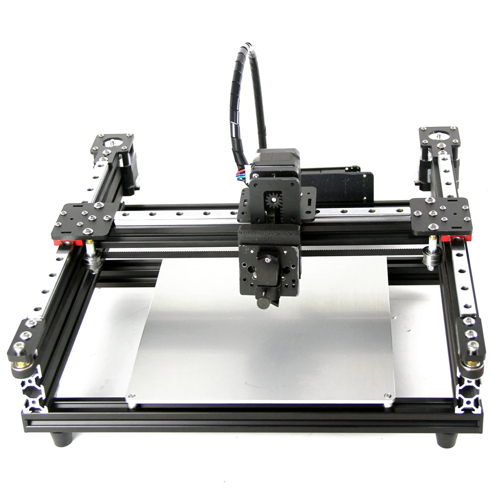 

Desktop Aluminum Guide Rail Frame Plotter Drawing Robot 250x250MM with Laser Engraving Pad Touch Screen Stylus Test Function
