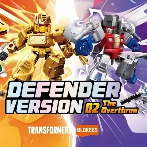 Blokees Transformers Block Defender Wave 2 Optimus Prime Megatron Starscream Bumblebee