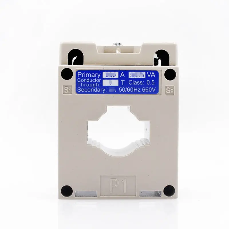 Трансформатор тока 1 шт. т проводник 5/3 75 ВА 0 66 кВ 50/60 Гц 10/5 15/5 20/5 25/5 30/5 40/5 50/5 75/5 100/5