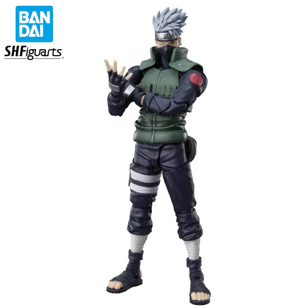 Оригинальная BANDAI в наличии The Fame Шаринган Hero Hatake Kakashi фигурка аниме оригинальная