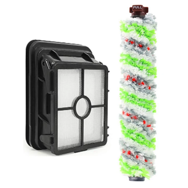 

Роликовая щетка и HEPA-фильтр для пылесоса серии Bissell Crosswave 1785 17132, сменные детали 1608022