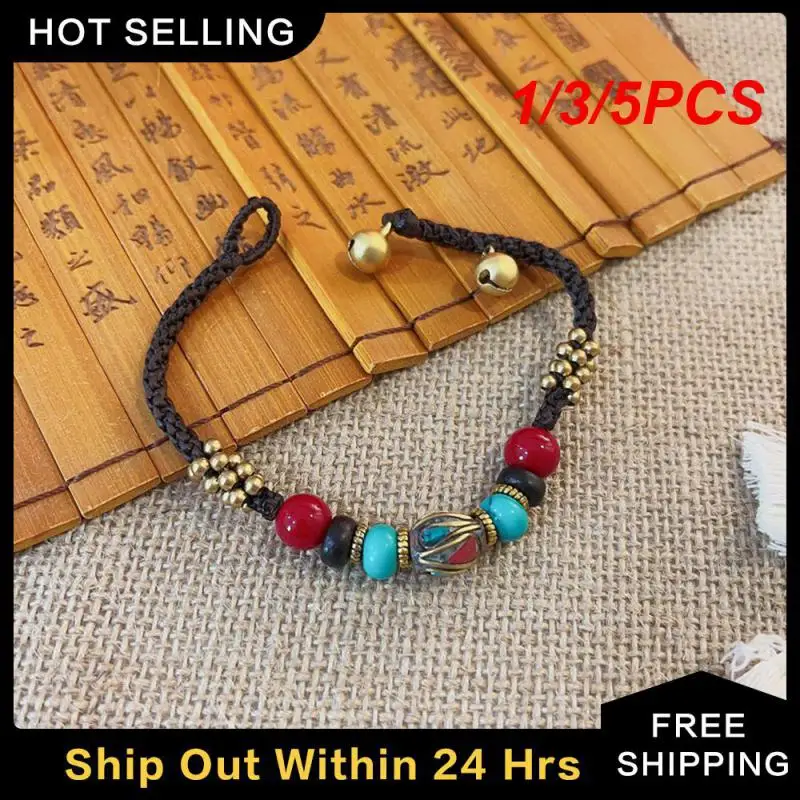 1/3/5 шт. браслет в этническом стиле винтажная оплетка элитные ювелирные изделия