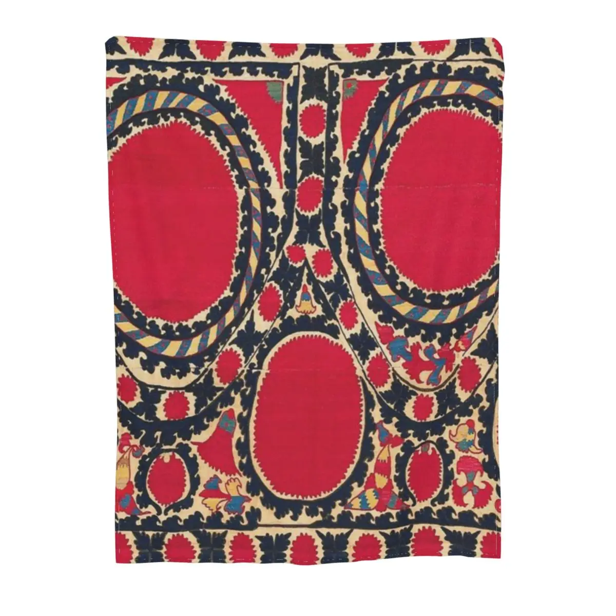 Ташкент Узбекистан Центральная азиатская вышивка Suzani ультрамягкое Флисовое