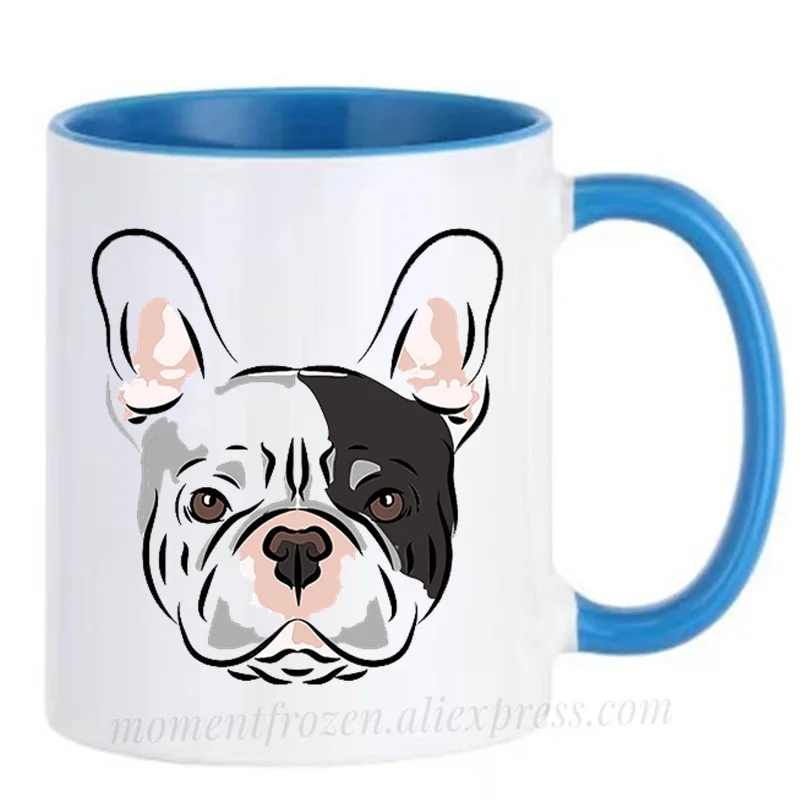 

Frenchie Bulldog Cups Bull Dog Coffee Mugs Outdoors Party Bonfire Camping Drink Water Juice Coffeeware Home Decal Friends Gifts