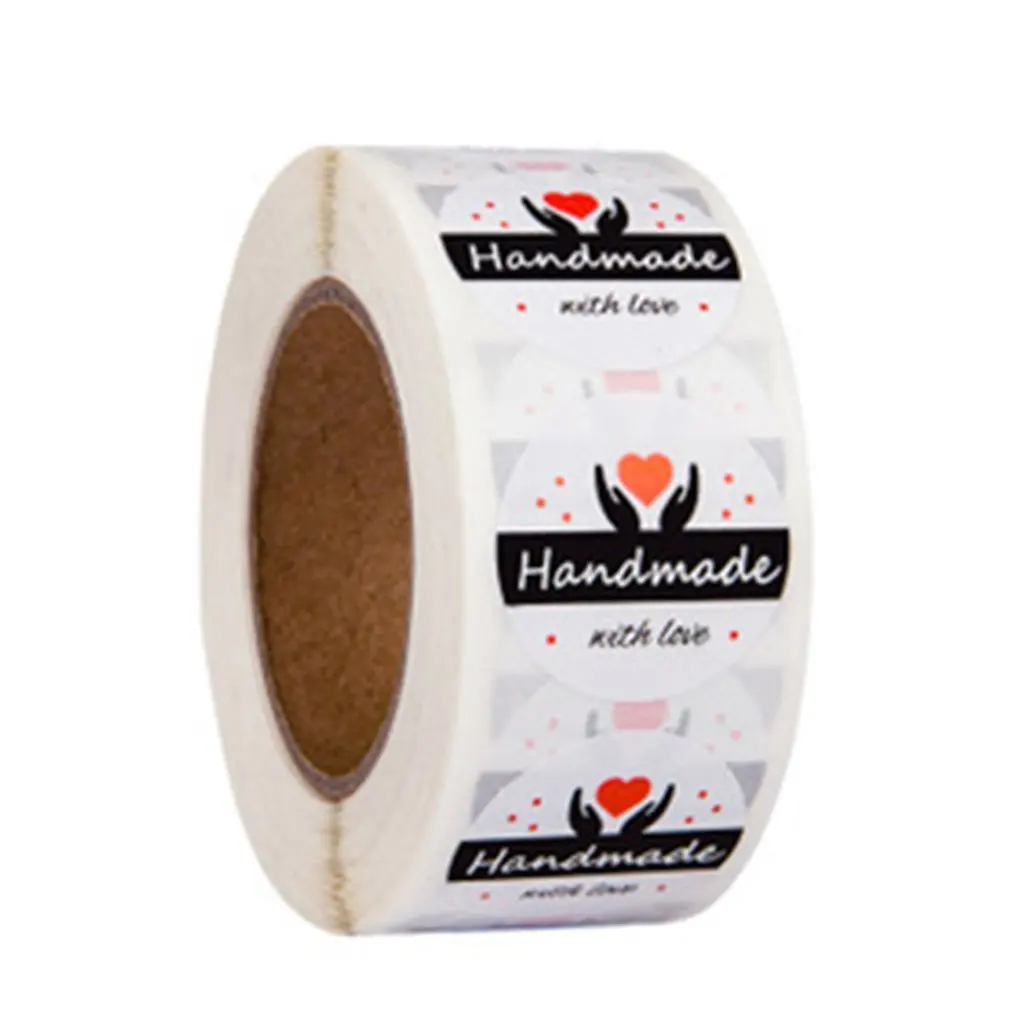 

Рулонные уплотнительные наклейки thank you для выпечки ручной работы медная тарелка самоклеящийся материал круглые декоративные наклейки 1 дю...