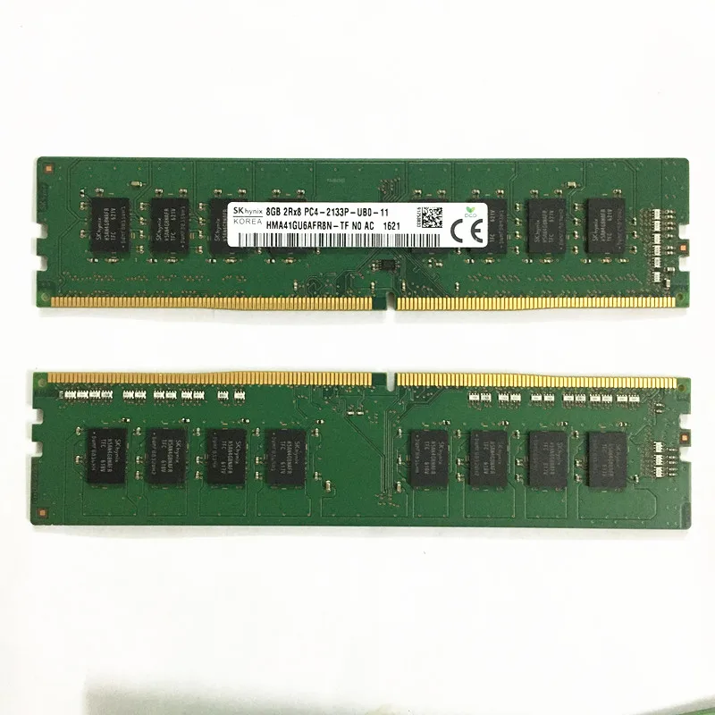 Память для ПК SK hynix DDR4 RAMS 8 Гб 2133 МГц 2Rx8 |