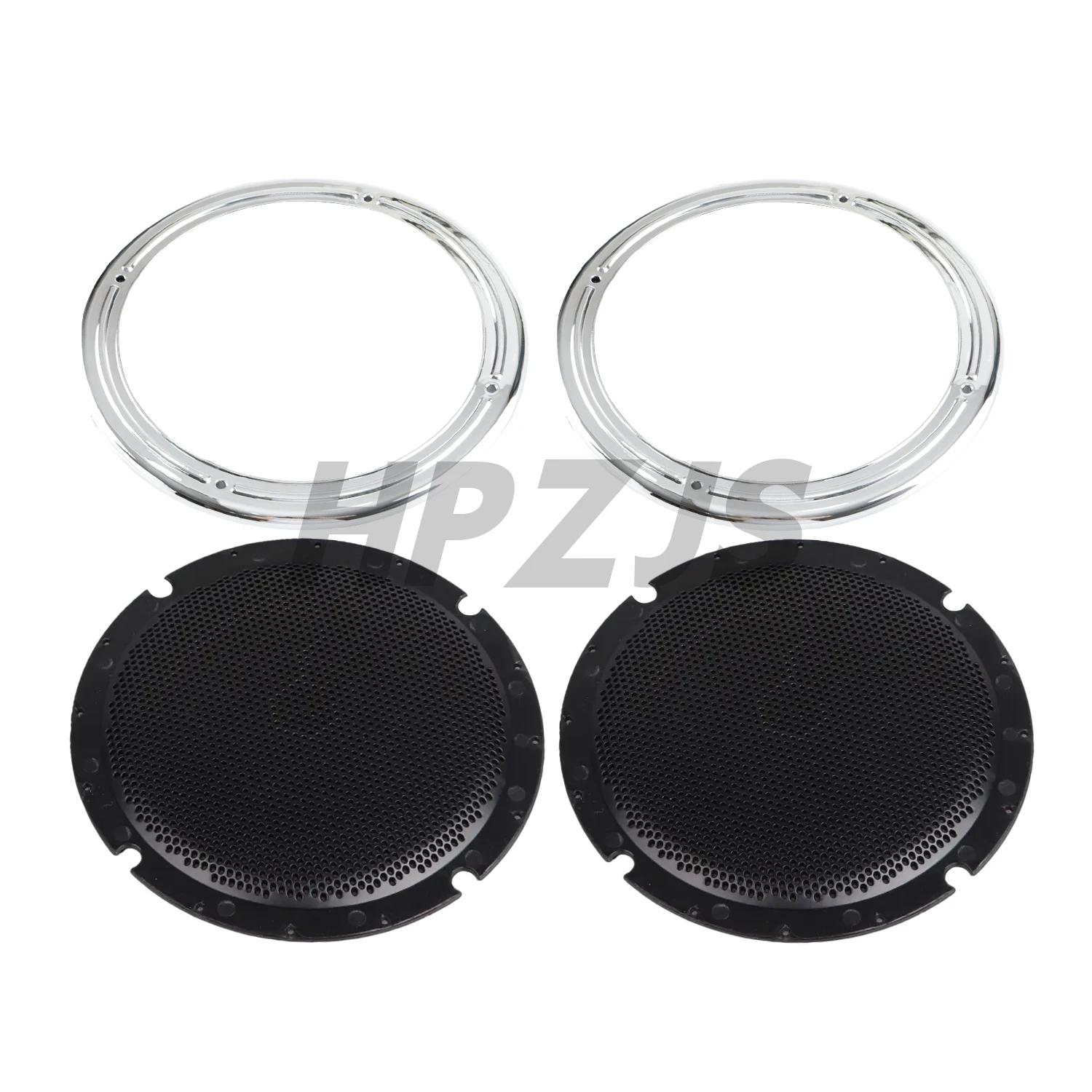 Motorcycle Mesh Rear Speaker Grill Cover For Harley Touring Electra Tri Glide FLHTCU/L /LTC 2014-2023 Road Ultra 2016-2019