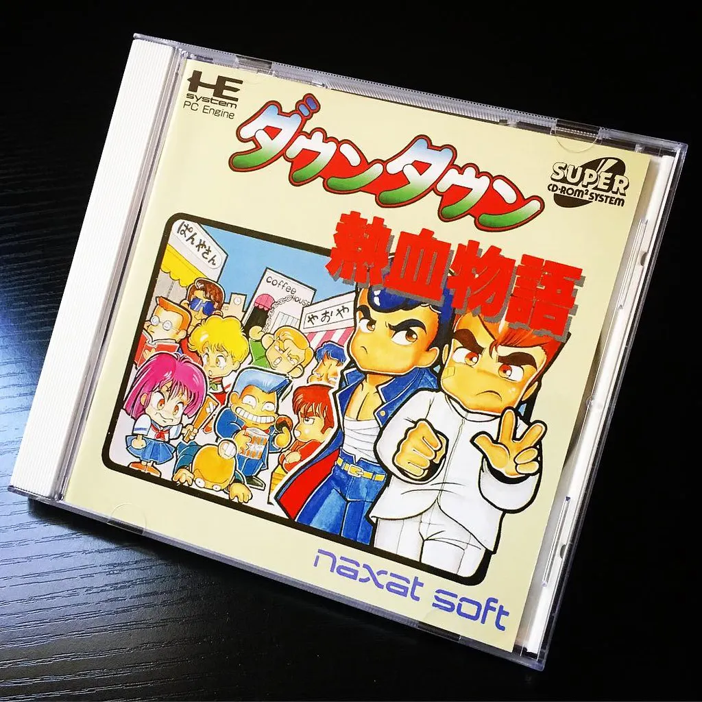 Фото ПК двигатель cd копировать диск игра Downtown Nekketsu Monogatari разблокировать pce консоль игра оптический привод ретро видео игра прямого чтения №1