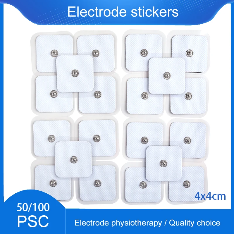 

50/100Pcs Electrodes Pads for Tens Acupuncture Digital Therapy Machine for Myostimulator Physiotherapy Therapy Machine Pads