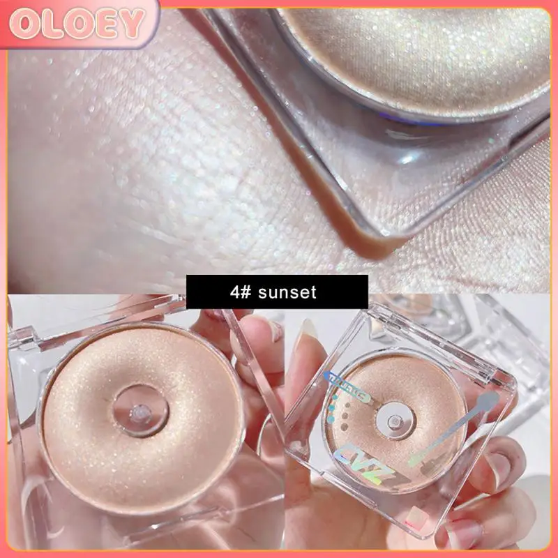 

Record Highlighter Powder Glitter Palette Makeup Glow Face Contour Shimmer Illuminator Ginger Highlight Makeup Cosmetics TSLM1