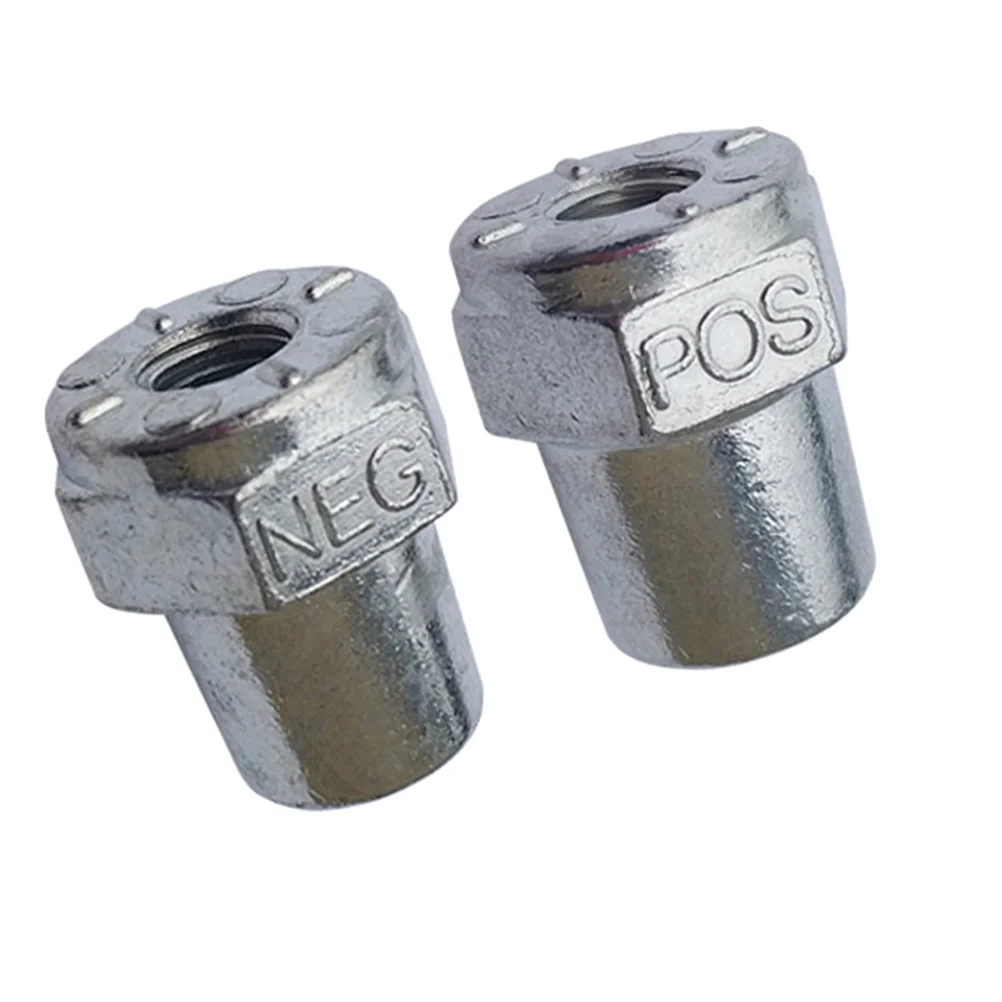 

1 Pair Pile Head Terminal Adapters Stud Post Adapter Terminal Charging Posts Charging Side Post Car Pile Heads