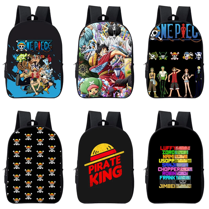 

New Fashion Japan Anime 3D Print One Piece Backpack Harajuku Style Cartoon Cosplay Students School ComputerBag Women Travelbag