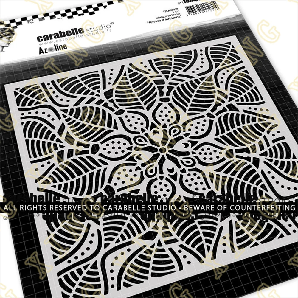 

Knot of Roses in Autumn Layering Stencils Painting Scrapbook Coloring Embossing Album Decorative Template 2023 New Hot Selling