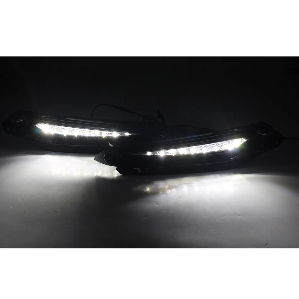 Дневные ходовые огни противотуманные фары сигнал поворота для Honda HRV Vezel 2015 2016 2017
