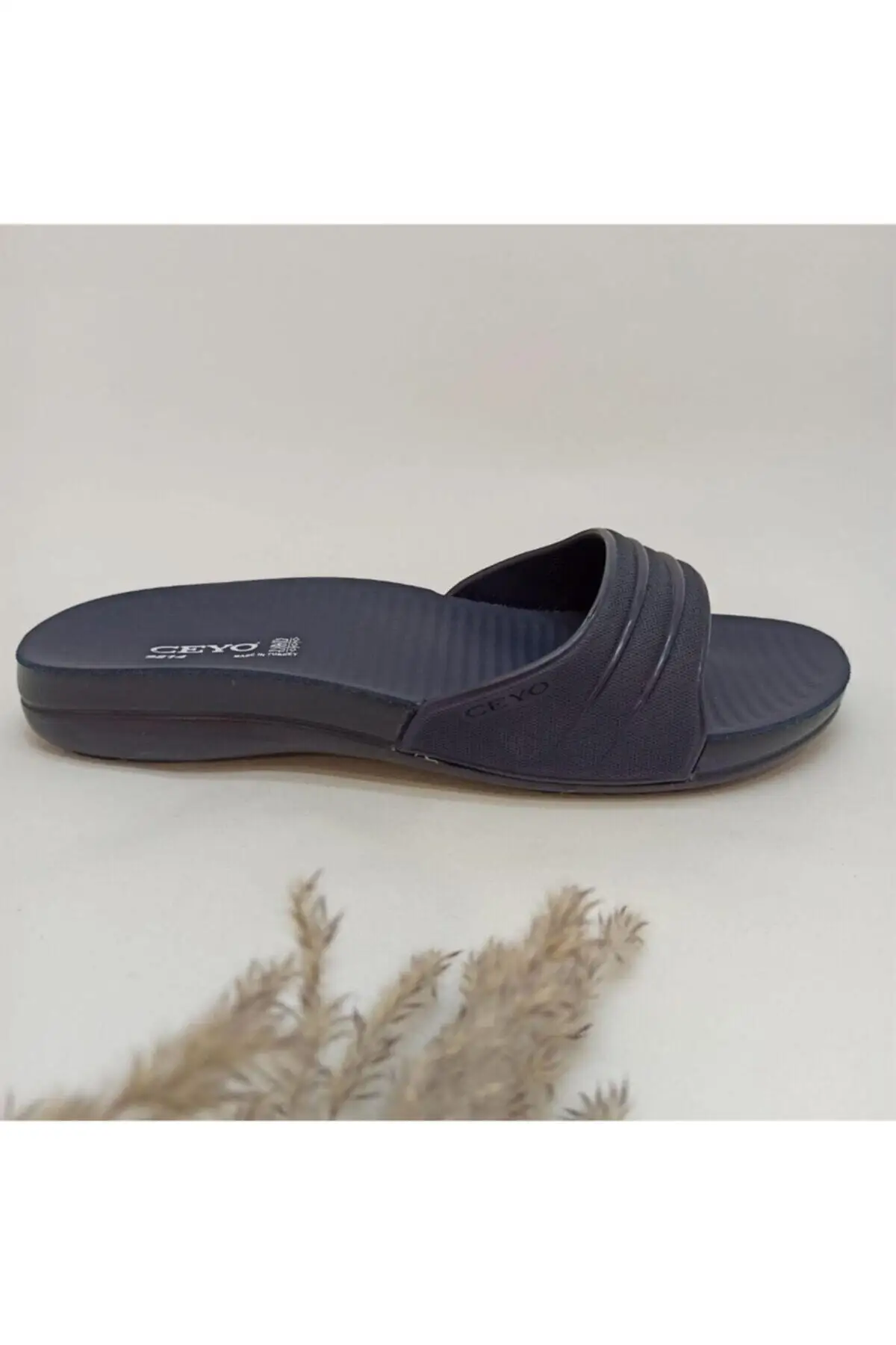 

Women's Navy Blue Slippers 9814-15