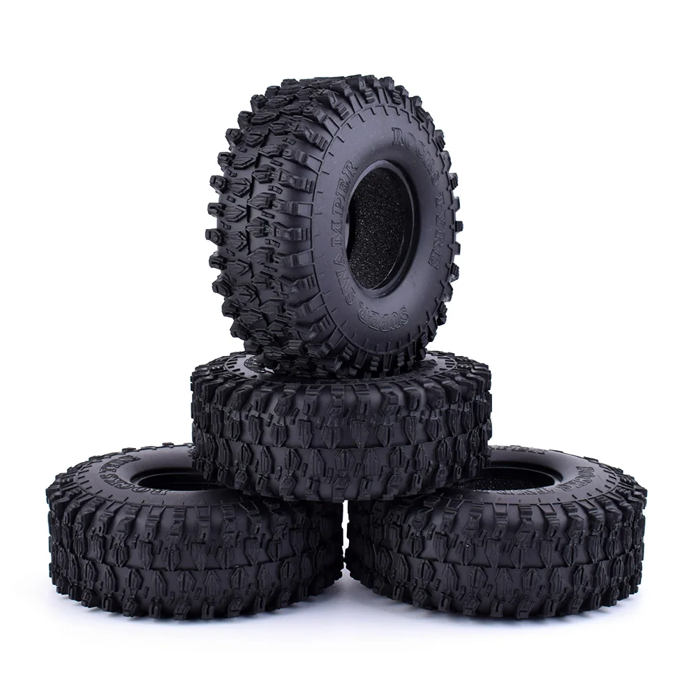 

4Pcs AUSTAR AX-5020 1.9 Inch 120mm Rubber Rocks Crawler Tires Tyre for 1/10 Traxxas Redcat SCX10 AXIAL RC4WD TF2 RC Car