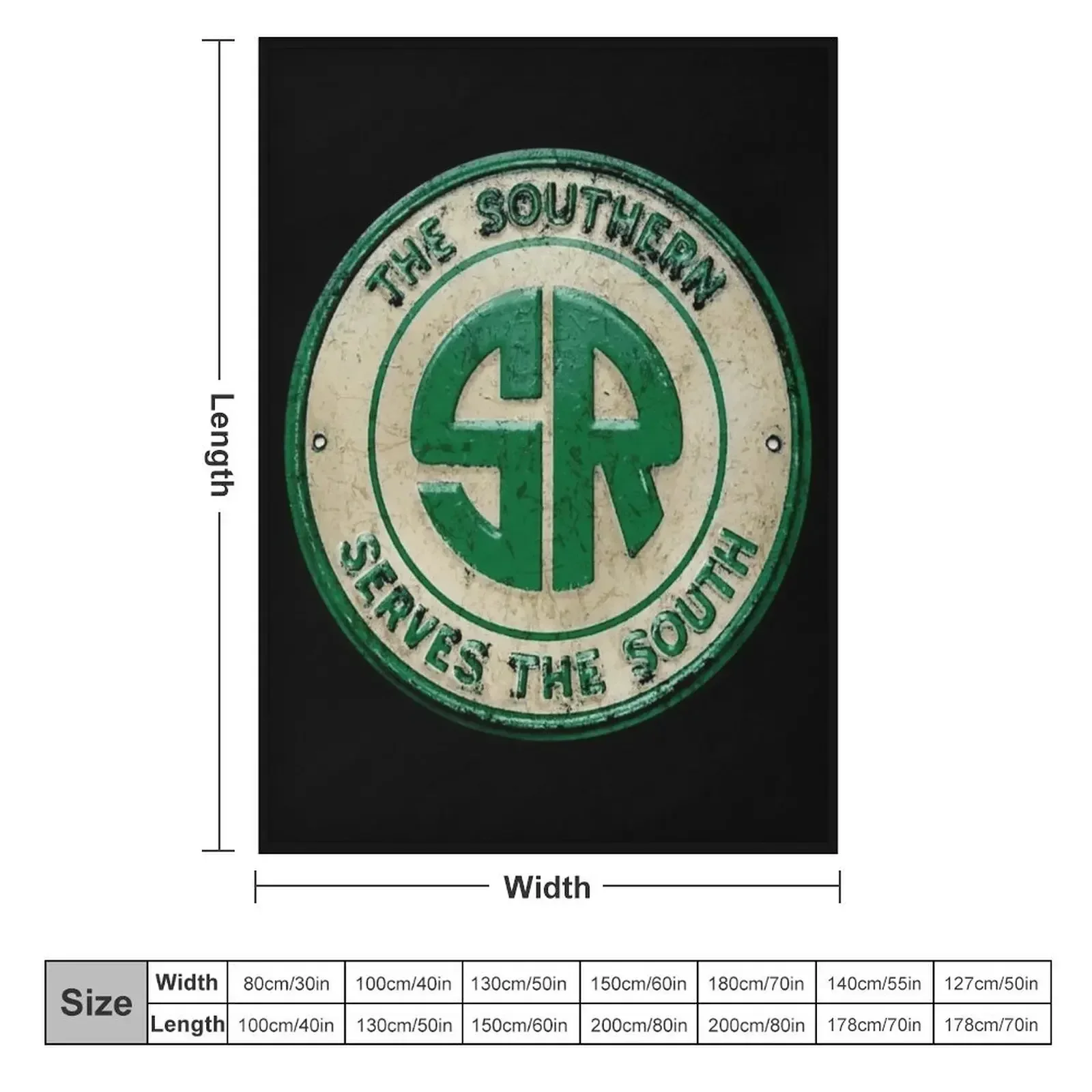 Одеяло Southern Railroad Дизайнеры Тонкие одеяла