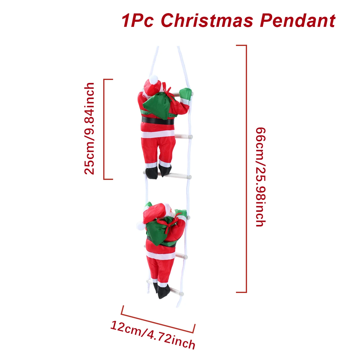 

Рождественская подвеска Санта-Клаус