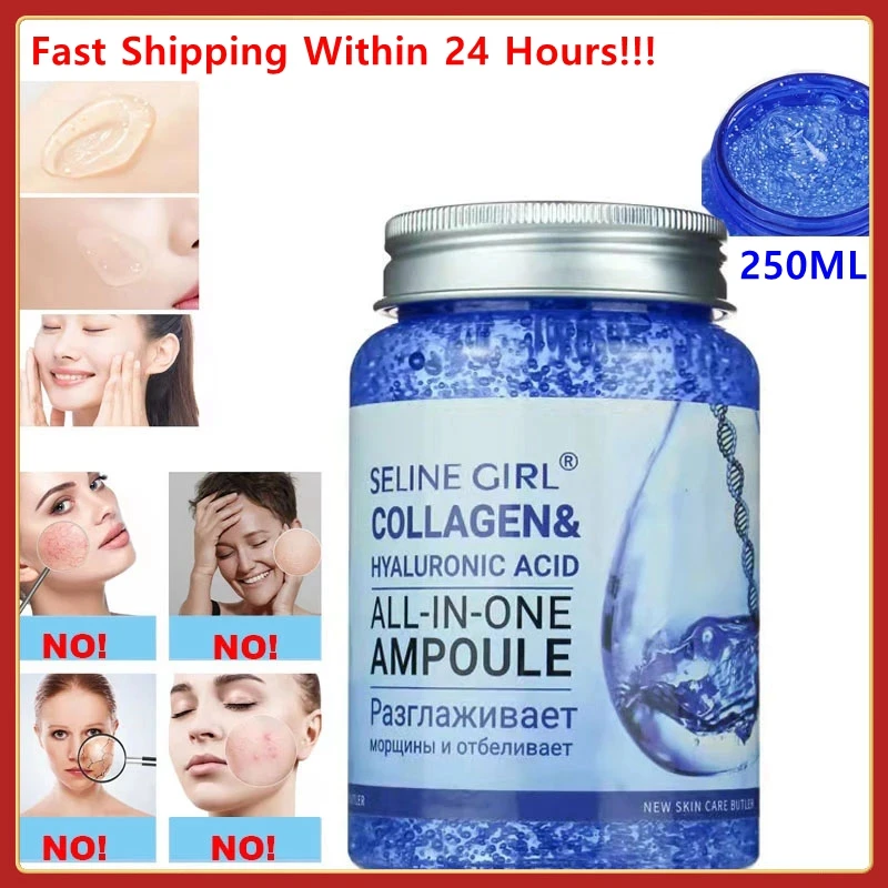 

250ml Selina Collagen Hyaluronic Acid Serum For Face Serum Korean Cosmetics Anti Wrinkle Skin Care