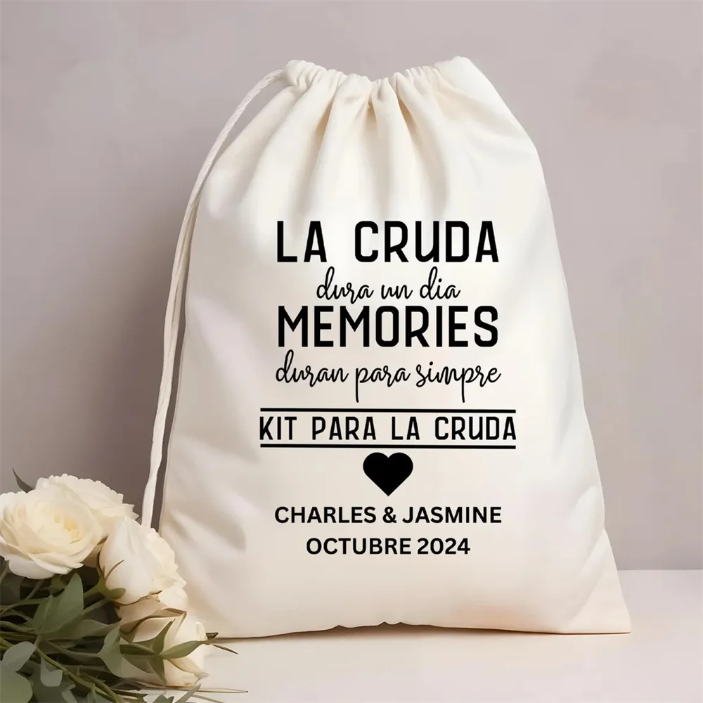 25 шт. персонализированные сумки La Cruda для похмелья - Only Last a Day сумка мексиканского