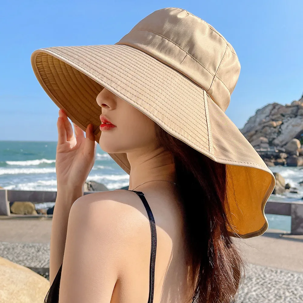 

New Two Ways To Wear Summer Hats For Women Fashion Irregular Bow Design Straw Hat Sun Hat Travel Beach Hat