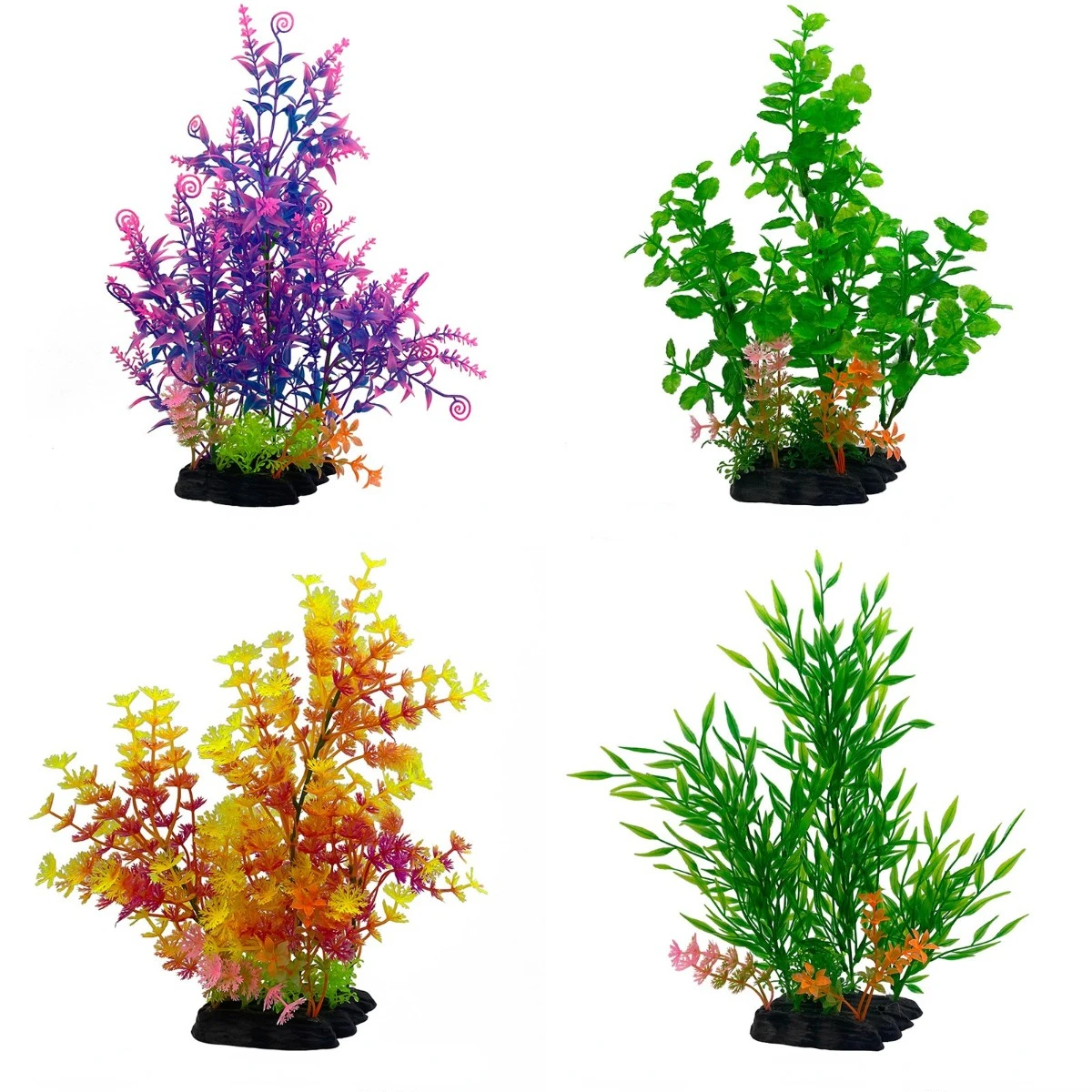 

Аквариумные Ландшафтные пластиковые водные растения, декоративные аквариумные искусственные цветы, украшения, товары для домашних животн...