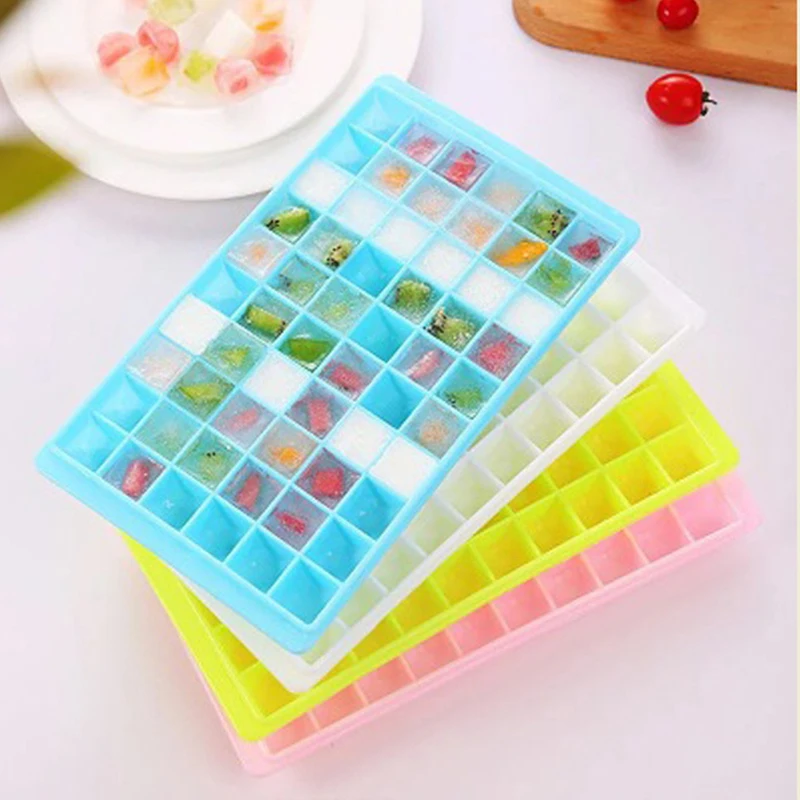 

60/96 Grids Mini Ice Cube Mold Silicone Ice Cube Tray DIY Chocolate Fondant Mould 3D Pastry Jelly Cookies Baking Cake Decoration