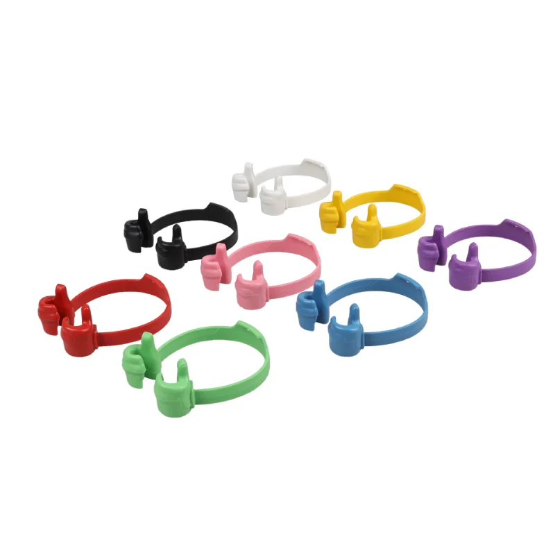 

Thumbs-up Cell Phone Holder, Adjustable plastic Phone Stand, Multi Colors Portable Desktop Stand for iPhone Xiaomi Samsung