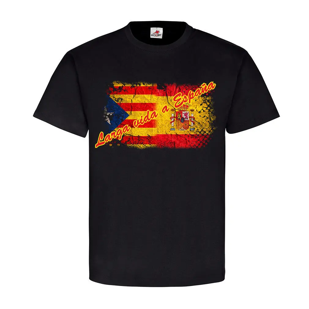 Футболка Larga Vida a Espana с флагом Испании 23744
