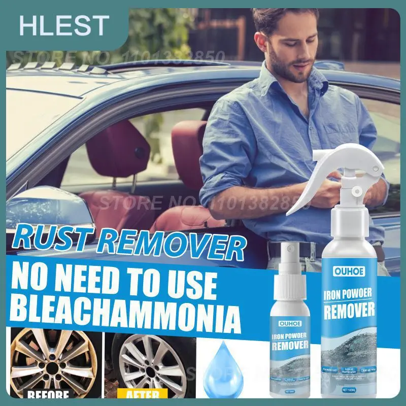 

30ml Portable Cleaning Super Rust Remover Multi-purpose Car Maintenance Iron Powder Rust Remover Spray Car Accessories Universal