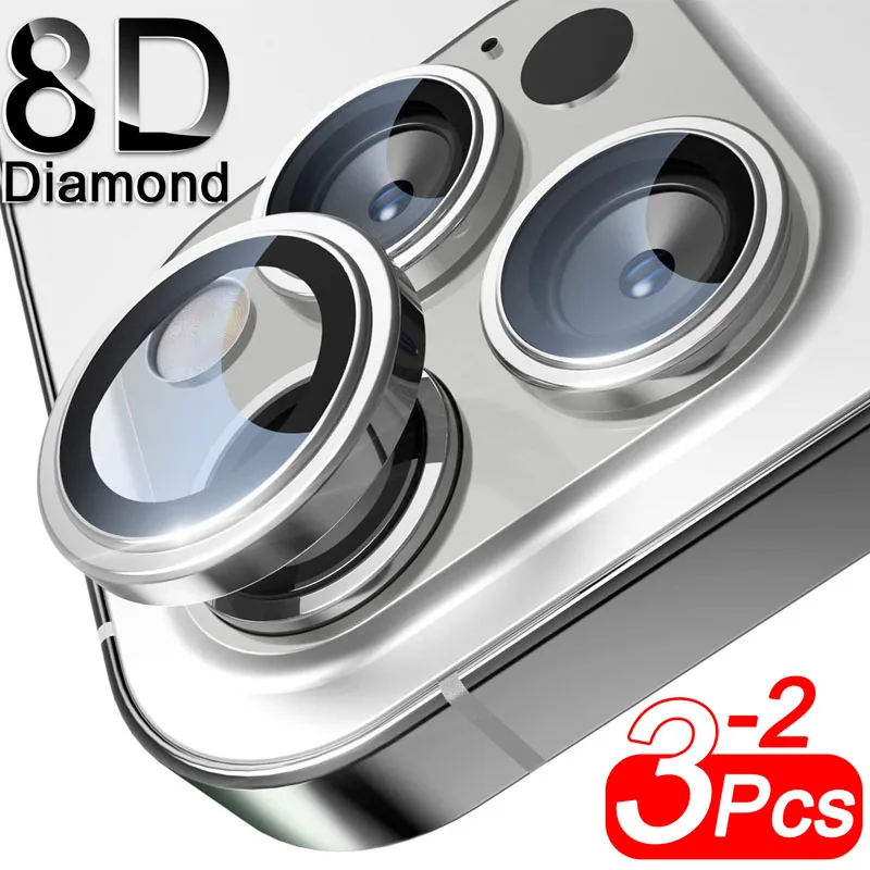 

Алмазный Блеск для защиты объектива камеры для iPhone 13 12 11 Pro Max Mini металлическое кольцо для объектива Стекло на iPhone 13 Pro Max защита