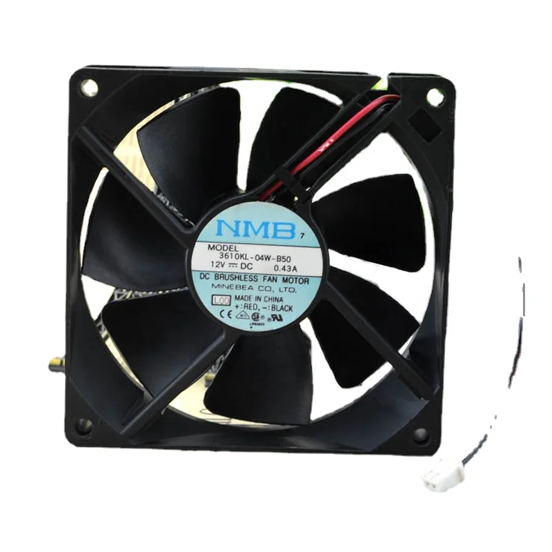 Новый вентилятор SSEA для NMB 3610KL-04W-B50/B59 12 В 0,43 А, охлаждающий вентилятор 92x92x25 мм