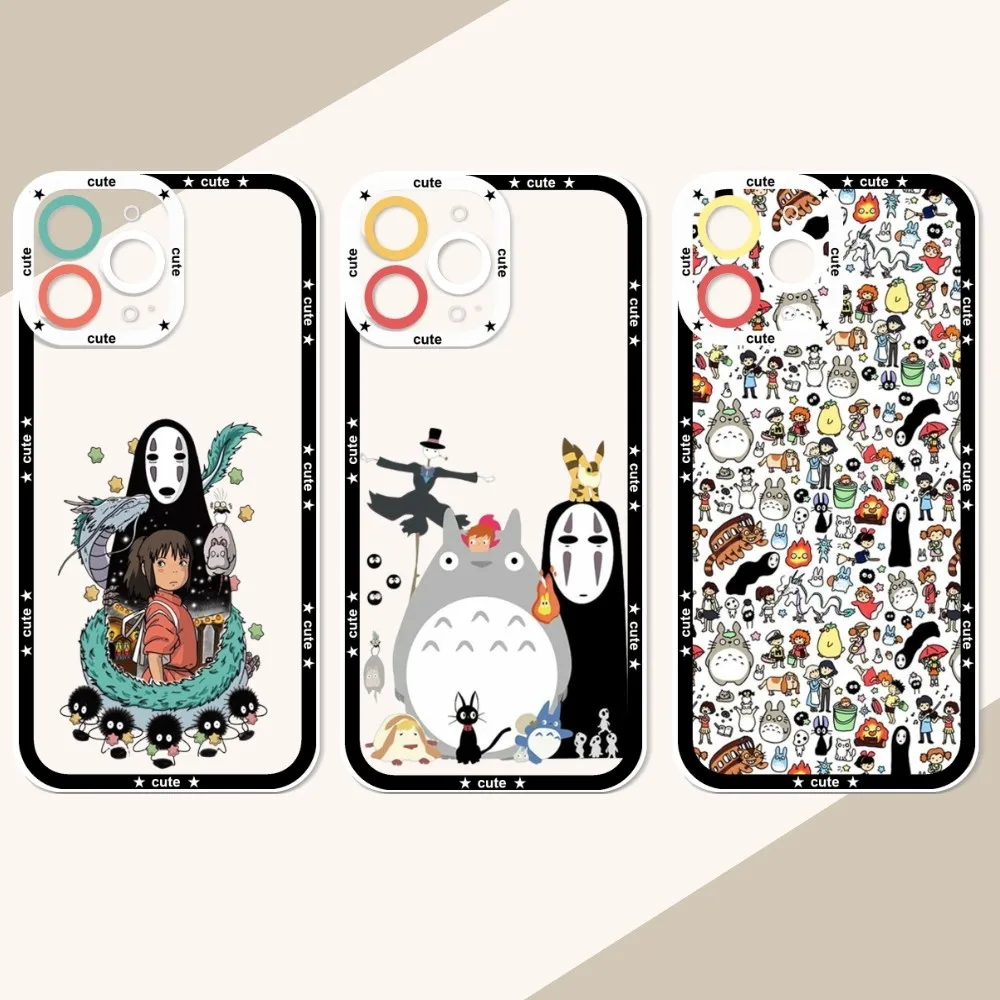 

Spirited Away Kaonashi No Face Man Faceless Phone Case For IPhone 12 11 13 14 Pro Max XR XS Max X SE2020 7 8 Plus Case