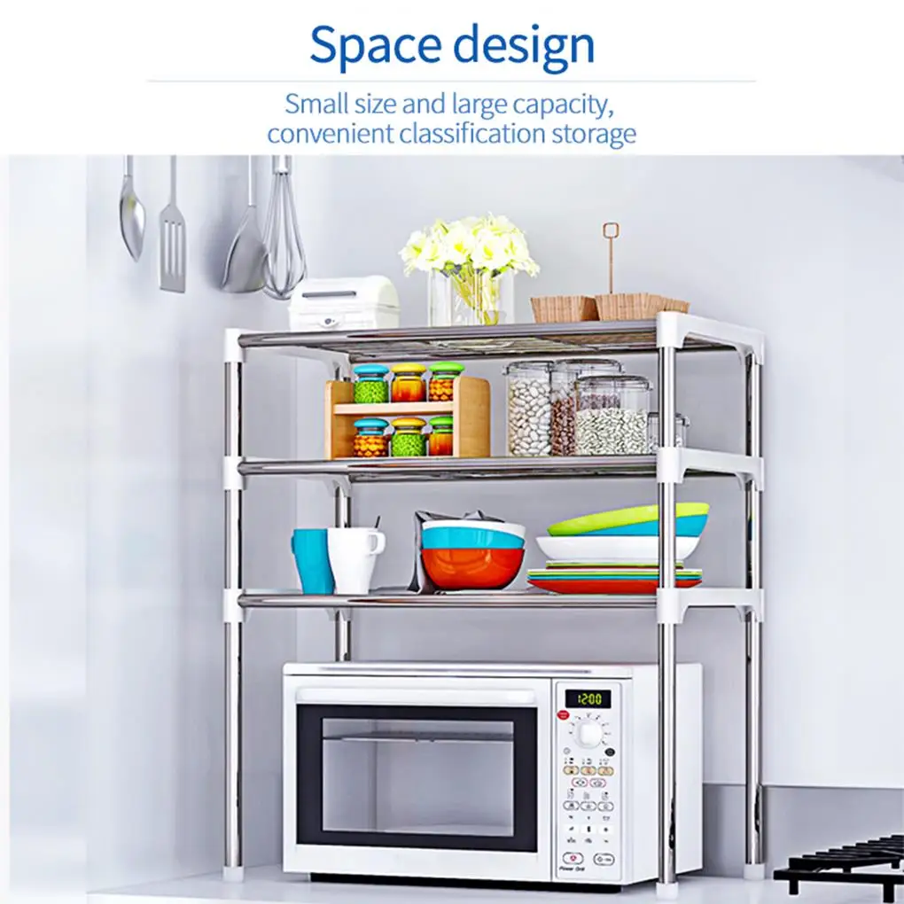 

Storage Shelf Metal Shelf Bathroom Bracket Multifunctional Rack Kitchen