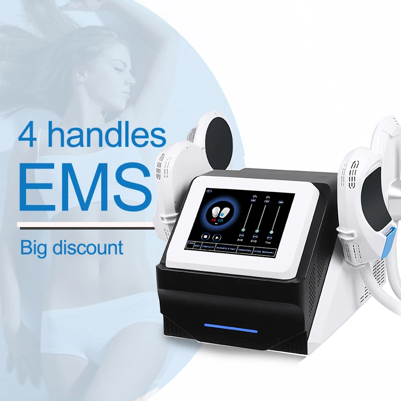 

EMSlim Neo Tesla Electromagnetic 4 In 1 Ems RF Muscle Training Slimming Machine Magnetic Field Body Machine Slimming Emslim