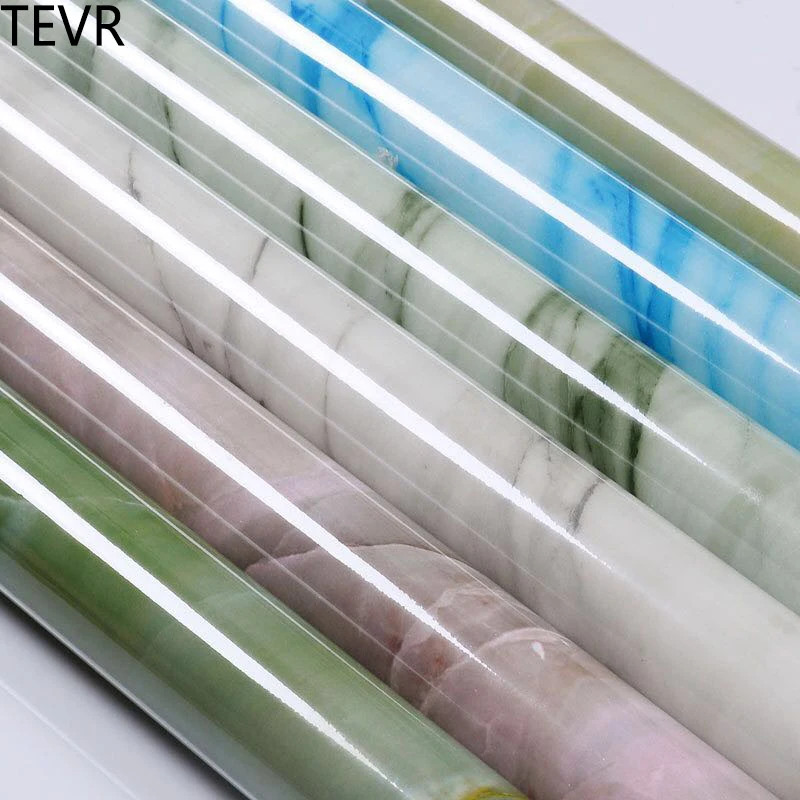 

kitchen PVC wall stickers marble countertop stickers bathroom self-adhesive waterproof wallpaper