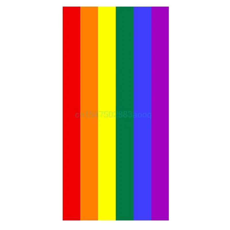 

Модное пляжное банное полотенце с радужным флагом для геев и лесбиянок