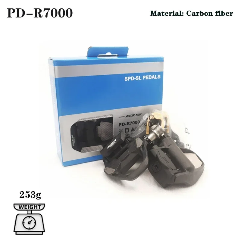-Педали из углеродного волокна для шоссейного велосипеда для 105 Pd R7000Pd5800 R550R540Ultegra R8000, шипы Sm-Sh11 для профессиональных соревнований (art.: 3920cfeaea2d2) - 3920cfeaea2d2