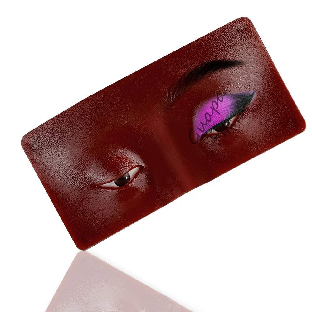 1 шт. темно-коричневый макияж доска для практики макияжа манекен Bionic лица