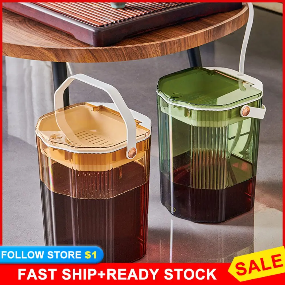 

Ёмкость для слива чая в чайную комнату, с дренажом