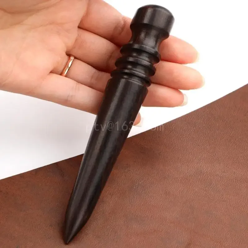 Кожаный полированный стержень полировщик кожи деревянные края пуховик для