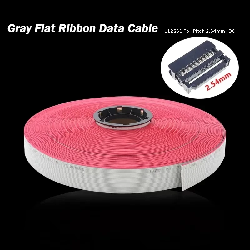 

Серый плоский кабель для передачи данных UL2651 G28-x